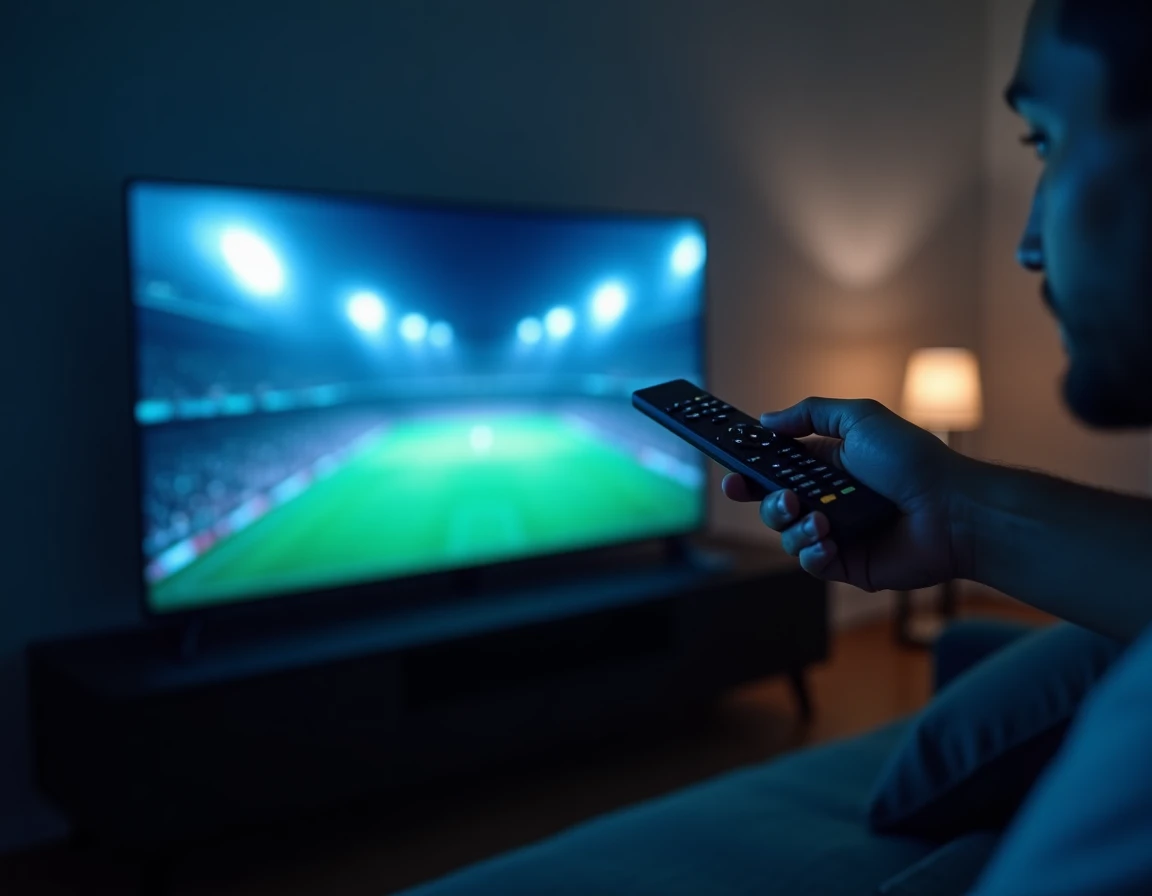 Interface Freebox TV affichant les options de contrôle du direct et d'enregistrement sur l'écran